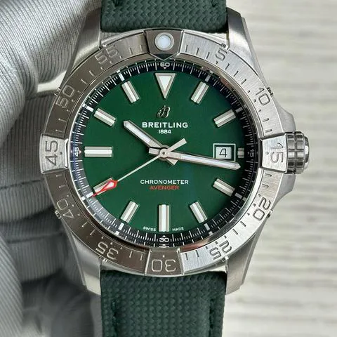 Breitling Avenger A17328101L1X1 42mm Stainless steel Green