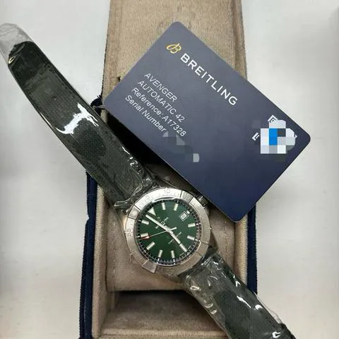 Breitling Avenger A17328101L1X1 42mm Stainless steel Green 7