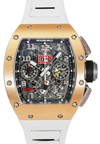 Richard Mille RM 011 RM011RG/TI 50mm Rose gold Skeletonized