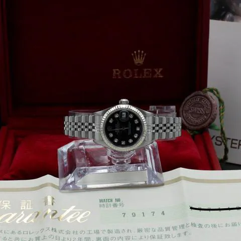 Rolex Lady-Datejust 79174 26mm Stainless steel Black 1