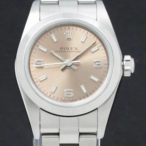 Rolex Oyster Perpetual 76080 26mm Stainless steel Rose