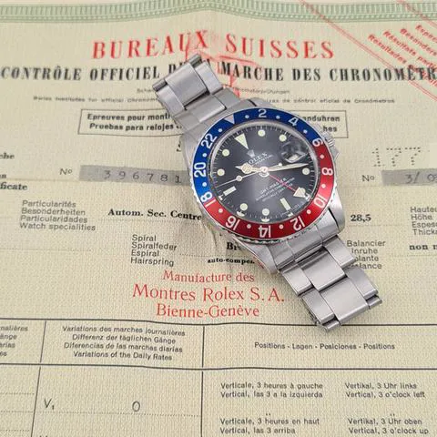 Rolex GMT-Master 1675 40mm Stainless steel Black 14