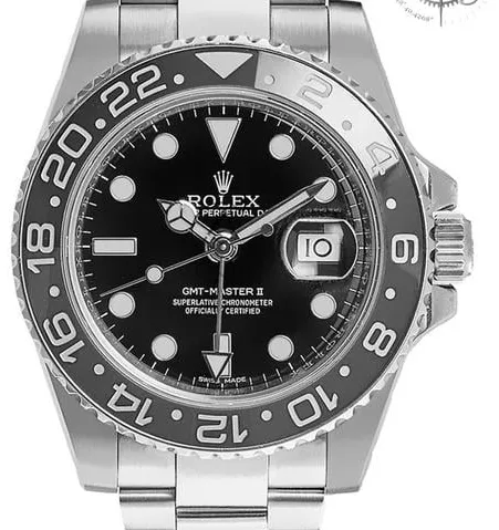 Rolex GMT-Master II 116719BLRO 40mm White gold Black