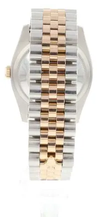 Rolex Datejust 36 116231 36mm Yellow gold and Stainless steel Rose 4