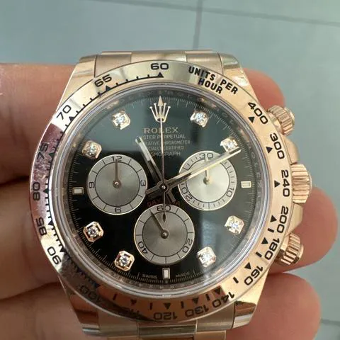 Rolex Daytona 126505 40mm Rose gold Black 7