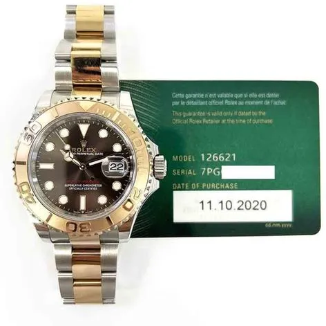 Rolex Yacht-Master 40 126621 40mm Rose gold Brown 1