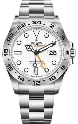 Rolex Explorer II 226570 42mm Stainless steel White