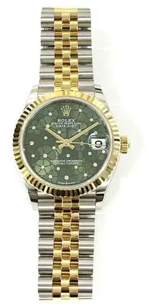 Rolex Datejust 31 278273 31mm Yellow gold and Stainless steel Green 2