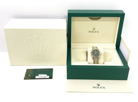 Rolex Datejust 31 278273 31mm Yellow gold and Stainless steel Green 7