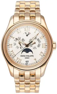 Patek Philippe Annual Calendar 5036/1R-001 Rose gold Silver