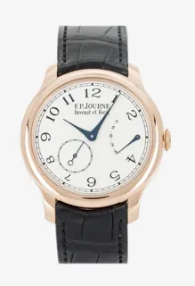 F.P. Journe Souveraine Chronomu00e8tre Souverain Rose gold White