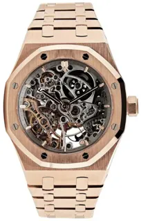 Audemars Piguet Royal Oak Double Balance Wheel Openworked 15467OR.OO.1256OR.01 Rose gold Skeletonized