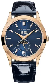 Patek Philippe Annual Calendar 5396R-015 Rose gold Blue