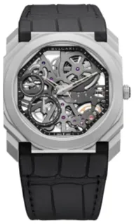 Bulgari Octo Finissimo 102714 BGO40TLXTSK Titanium Skeletonized