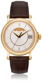 Patek Philippe Calatrava 5153J-001 Yellow gold Silver