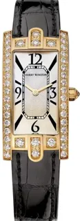 Harry Winston Avenue 330LQG 19mm Rose gold White