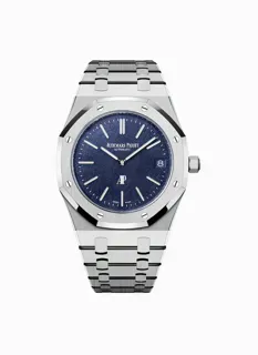 Audemars Piguet Royal Oak 16202BC.OO.1240BC.02 White gold Blue