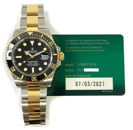 Rolex Submariner 126613LN 41mm Stainless steel Black 2