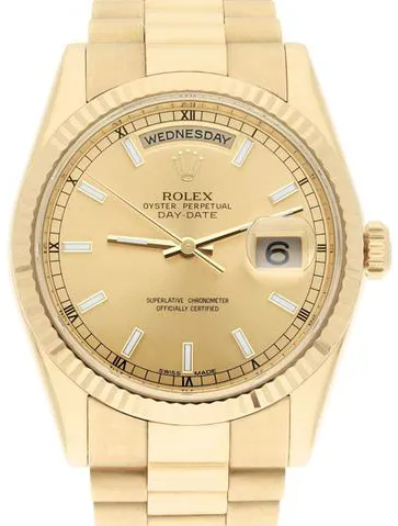 Rolex Day-Date 36 118238 36mm Yellow gold