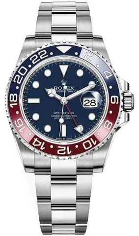 Rolex GMT-Master II 126719BLRO 40mm White gold Blue