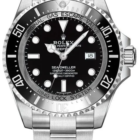 Rolex Sea-Dweller Deepsea 126660 44mm Stainless steel Black