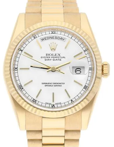 Rolex Day-Date 36 118238 36mm Yellow gold