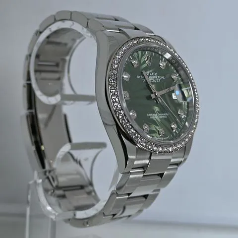 Rolex Datejust 36 126284RBR 36mm Stainless steel Green 3