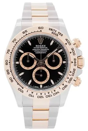 Rolex Daytona 126503 40mm Yellow gold and Stainless steel Black