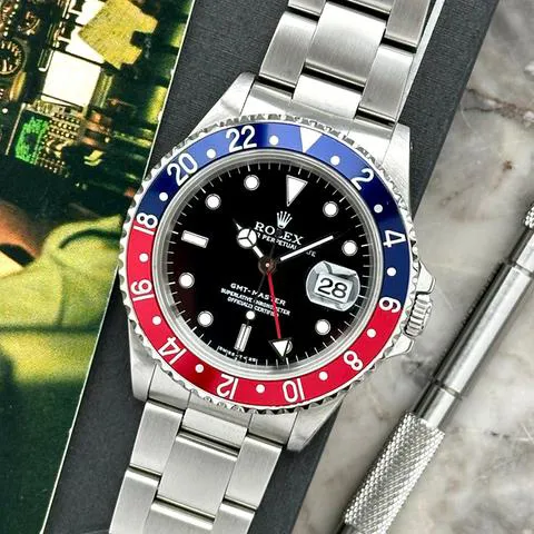 Rolex GMT-Master 16700 40mm Stainless steel Black