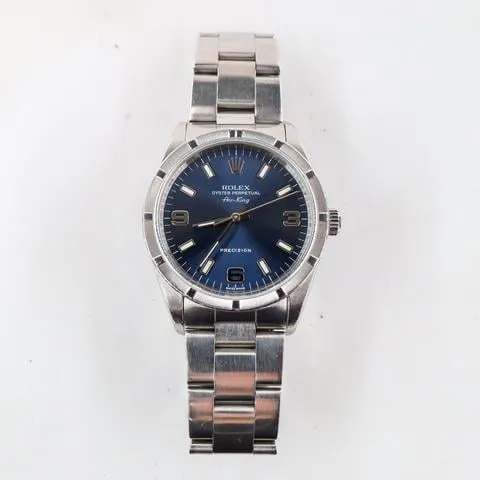 Rolex Air King 14010M 34mm Stainless steel Blue