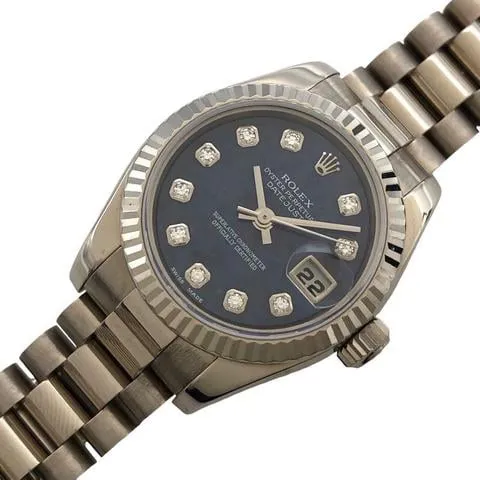 Rolex Datejust 179179G 26mm White gold Sodalite