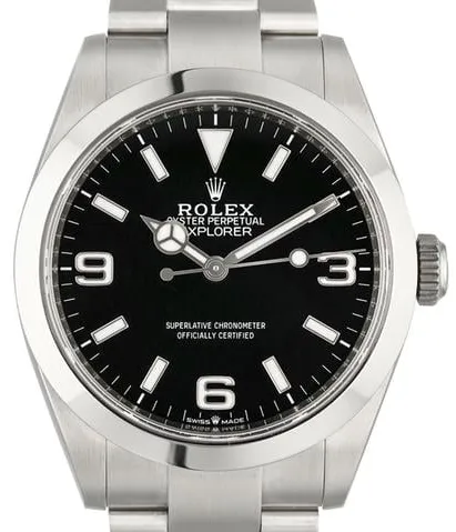 Rolex Explorer 224270 40mm Stainless steel Black