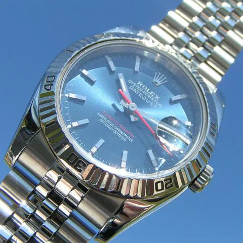 Rolex Datejust Turn-O-Graph 116264 36mm Stainless steel Blue