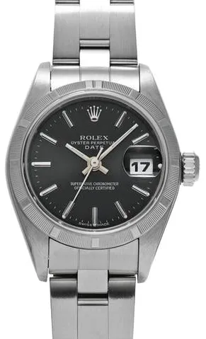 Rolex Oyster Perpetual Date 79190 26mm Stainless steel Black