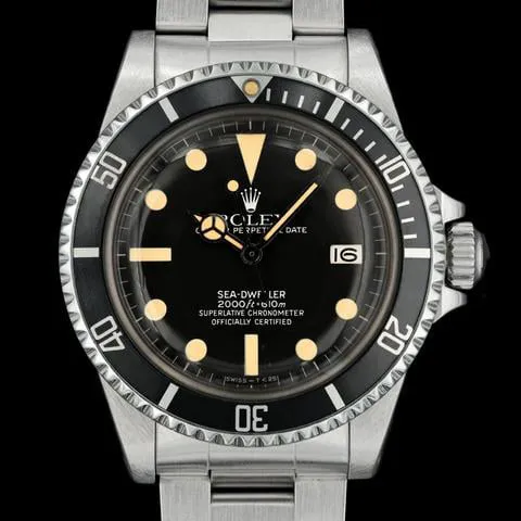 Rolex Sea-Dweller 1665 40mm Stainless steel Black