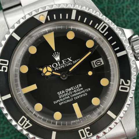 Rolex Sea-Dweller 1665 40mm Stainless steel Black 4