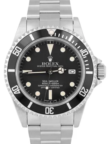 Rolex Sea-Dweller 16660 40mm Stainless steel Black