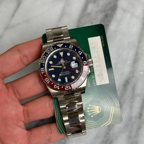 Rolex GMT-Master II 126719BLRO 40mm White gold Blue 2