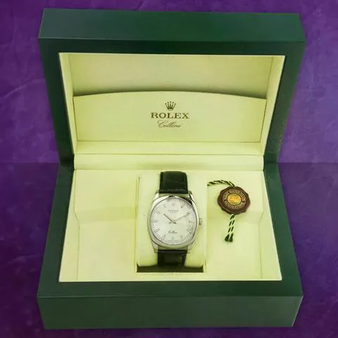 Rolex Cellini Danaos 4243 38mm White gold White 5