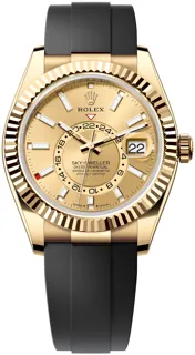 Rolex Sky-Dweller 336238C Yellow gold Champagne