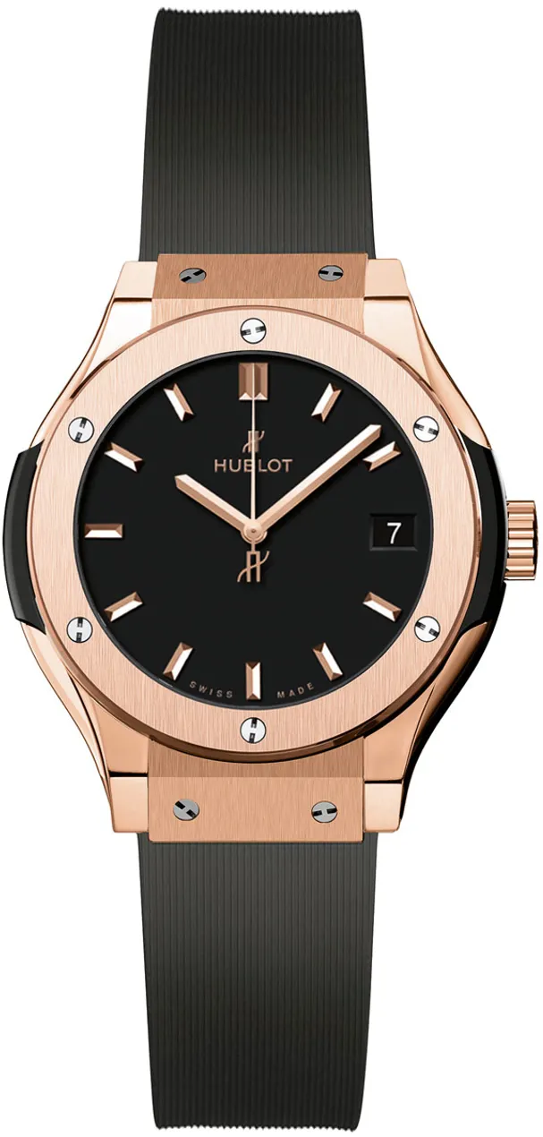 Hublot Classic Fusion 581.OX.1181.RX 33mm Yellow gold Black