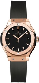 Hublot Classic Fusion 581.OX.1181.RX Yellow gold Black