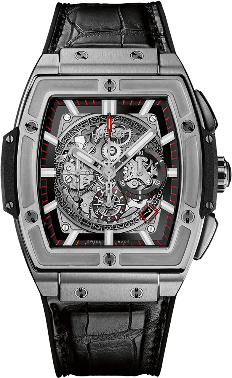 Hublot Spirit of Big Bang 601.NX.0173.LR 48mm Satin-finished Titanium Skeleton