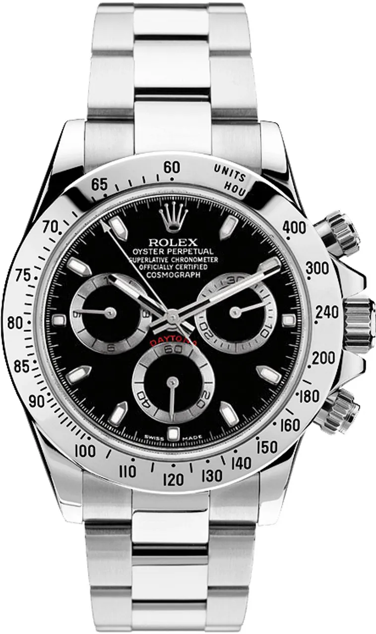 Rolex Daytona P116520B 40mm Stainless steel Black