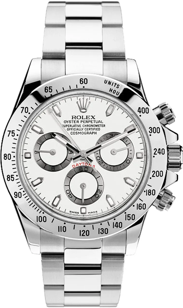 Rolex Daytona P116520W 40mm Stainless steel White