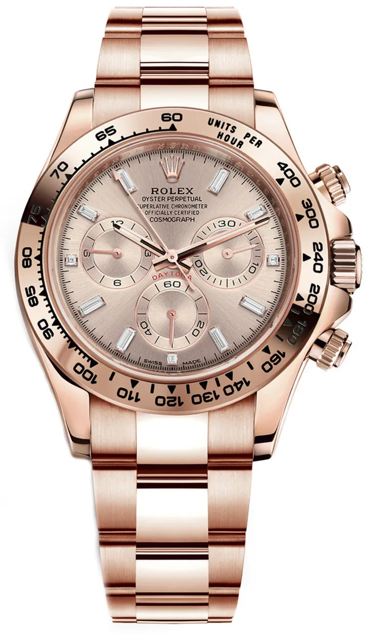 Rolex Daytona 116505B 40mm Rose gold and 18k rose gold Champagne