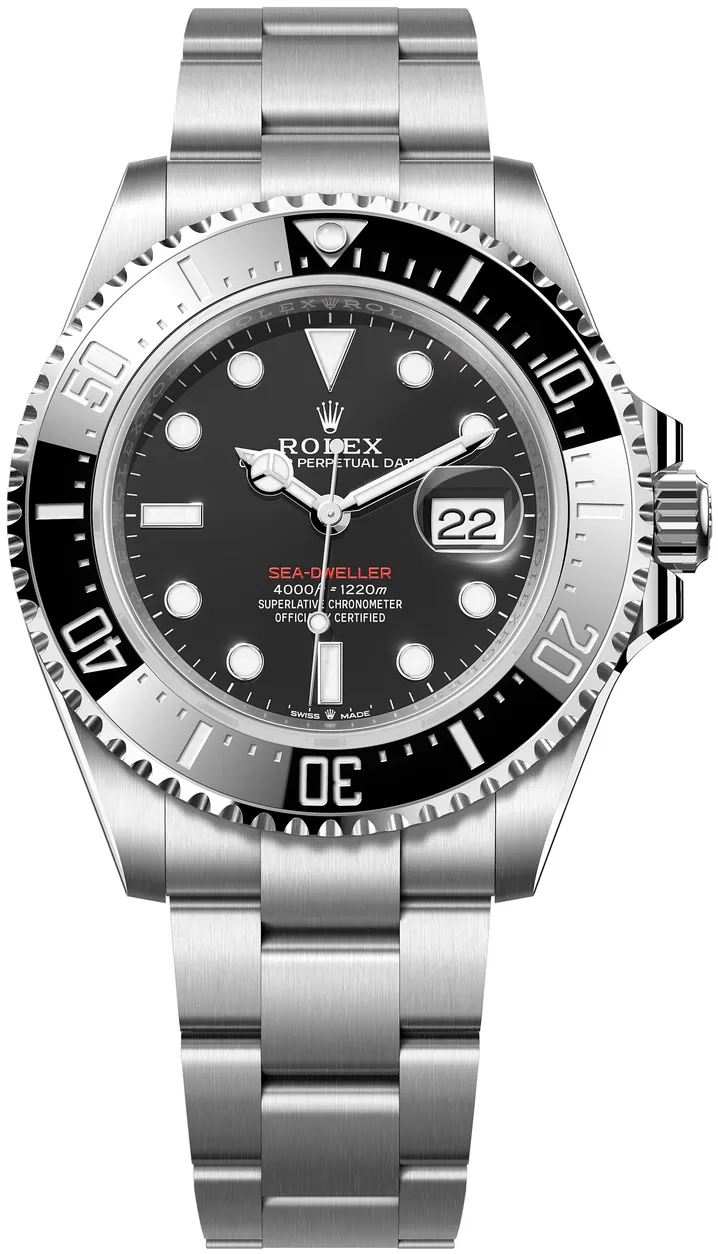 Rolex Sea-Dweller 126600 43mm Stainless steel Black