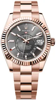 Rolex Sky-Dweller 336935R Rose gold Dark Rhodium