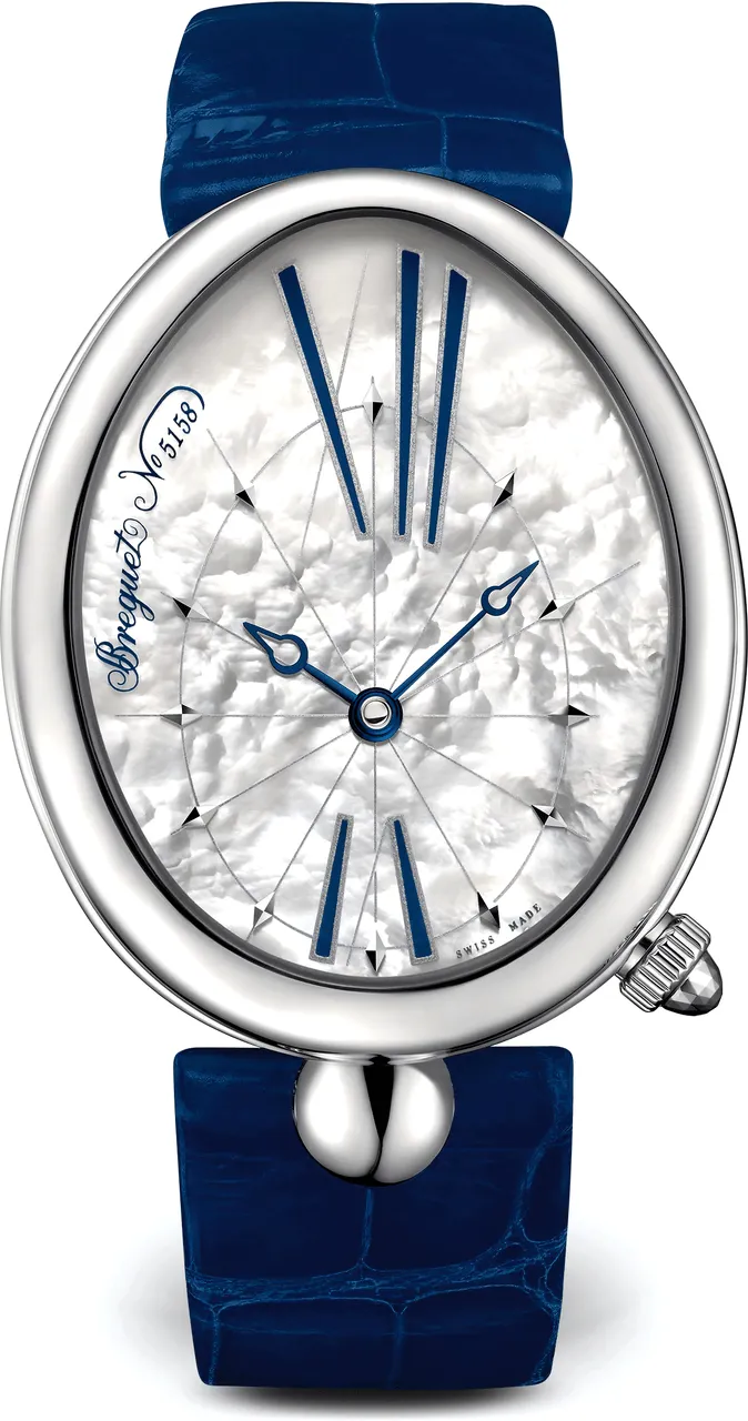 Breguet Reine de Naples 8967ST/51/986 35.5mm Stainless steel White