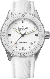 Blancpain Fifty Fathoms 5100-1127-W52A Stainless steel White